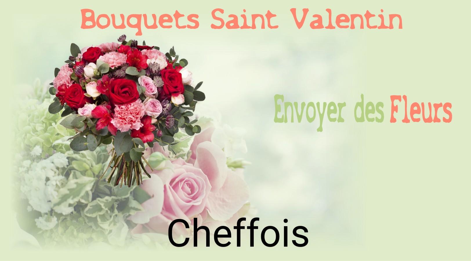 Roses de Saint-Valentin livrées à Cheffois
